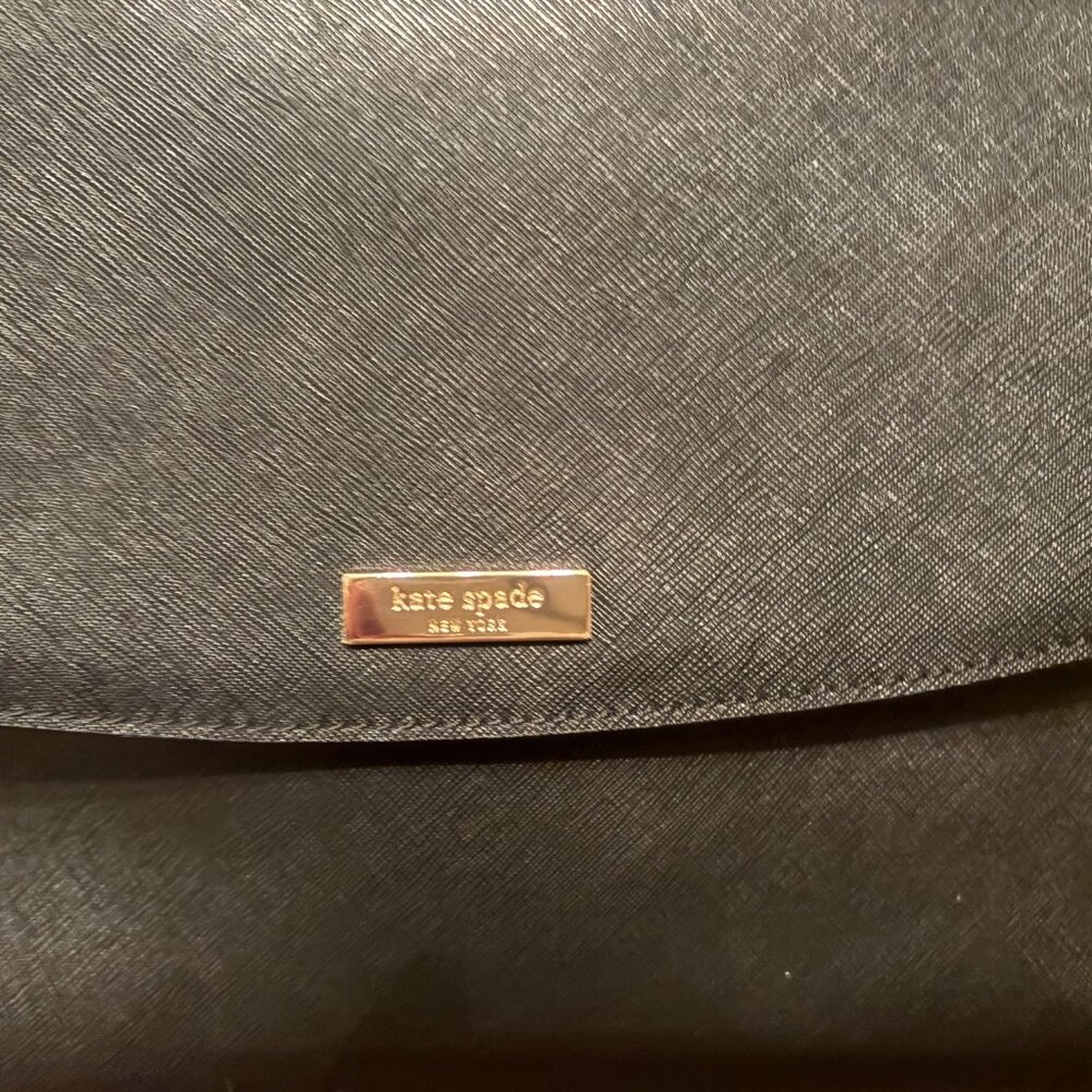 NWOT Kate Spade Black Lilah Laurel Way Crossbody/Satchel - Picture 3 of 8